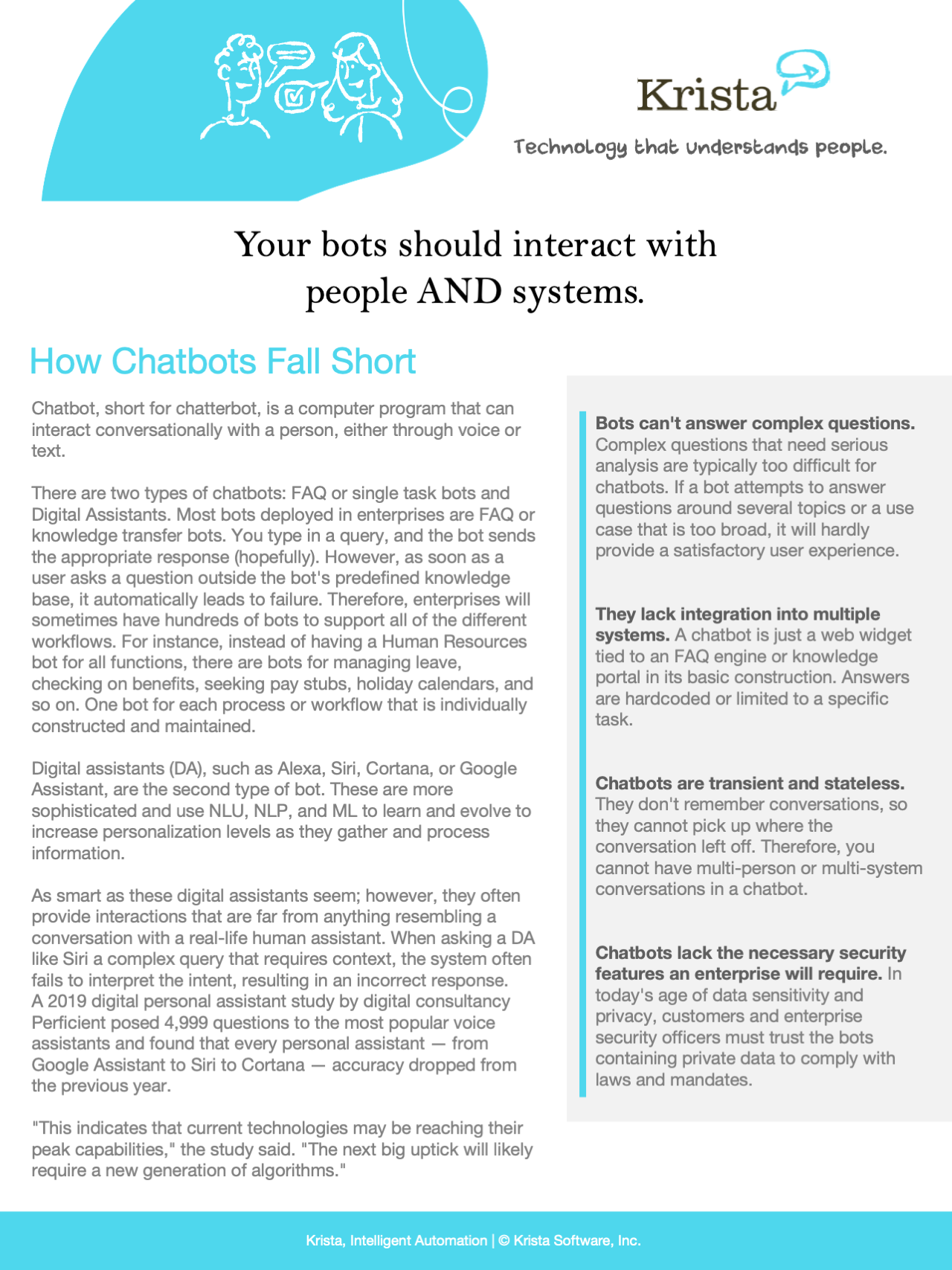 Limitations of Chatbots Cover