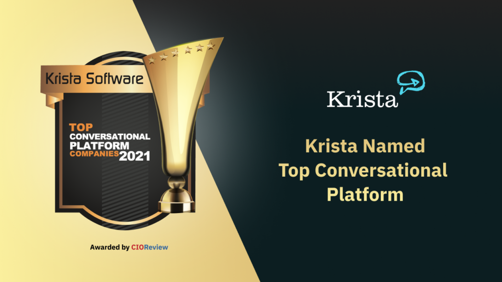 Krista Software Top Conversational Platform